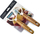 Set qëruese për pemë dhe perime Cookini Basic Kitchen, 2 copë