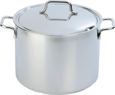 Tenxhere për supë Demeyere Apollo 30 cm, çelik inox, me kapak, argjendtë