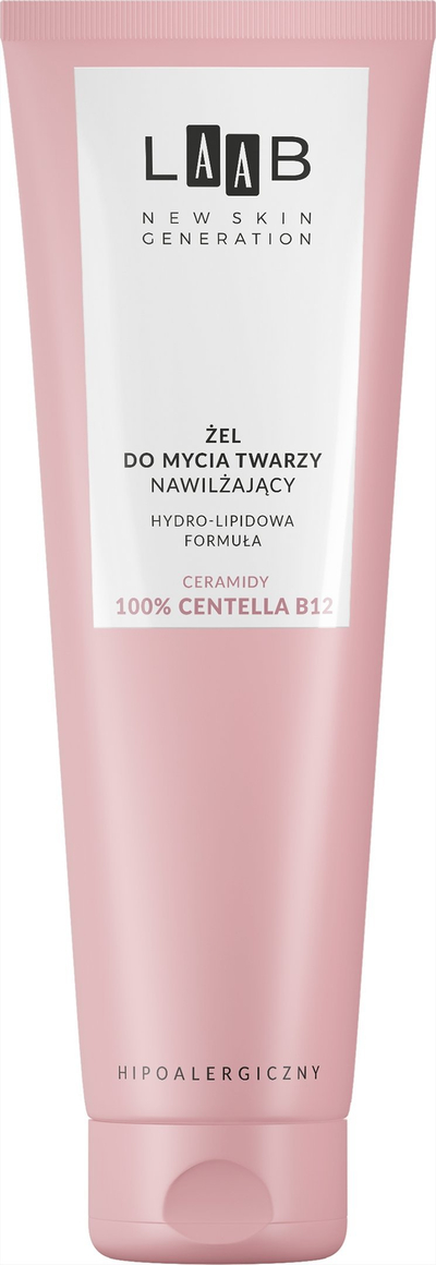 Xhel larës fytyre Laab Moisturizing Face Wash Gel, për lëkurë të ndjeshme, 150 ml