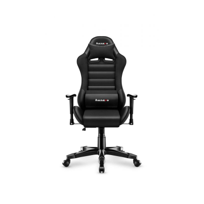 Karrige gaming për kalamaj Huzaro Ranger 6.0, ergonomike, lëkurë sintetike, e zezë