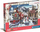 Puzzle Clementoni Classic Christmas, 500 copë, stacion treni me njerëz dëbore, shumëngjyrësh