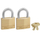 Dryrë Master Lock 150EURT, bronz 50mm, set 2 copë, ngjyrë ari