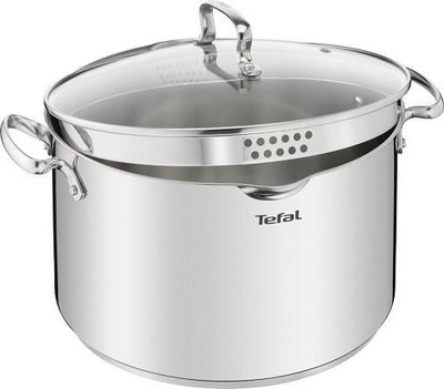 Set tenxheresh dhe tiganësh Tefal Duetto+ G732SA55, 10 pjesë, çelik inox, me kapakë xhami