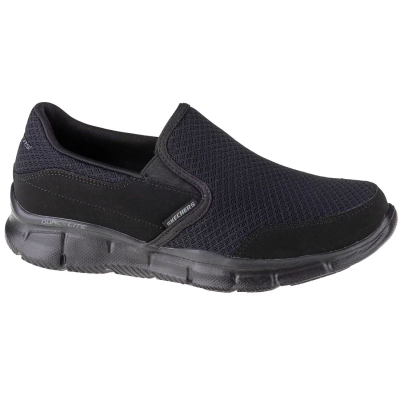 Këpucë Skechers Equalizer Persistent Loafers, memory foam, të zeza