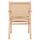 Kolltuk IGNACIO, dru rubberwood, ulëse litar, 61×56×83 cm (HM9331.01)