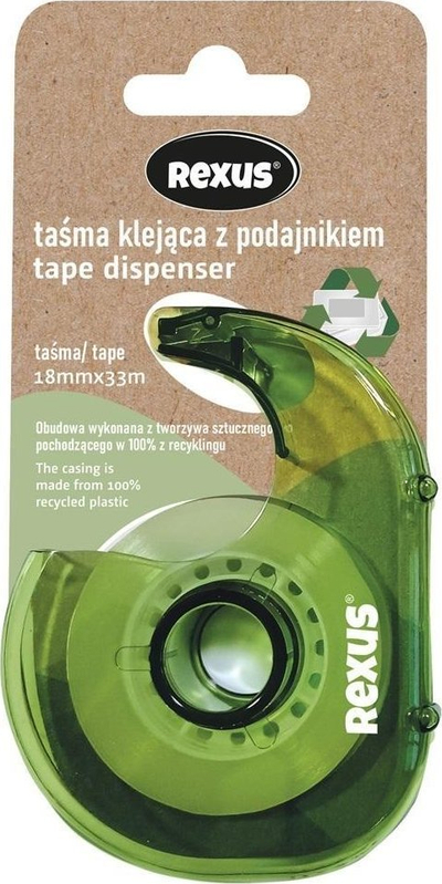 Shirit ngjitës me dispenser, transparent, rezistent
