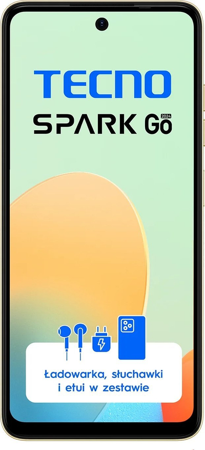 Telefoni Tecno Spark Go 2024, 4GB RAM, 64GB, jeshil Magic Skin