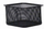 Mbajtëse kapësesh letre Q-CONNECT Office Set KF18475, metal, katrore, e zezë