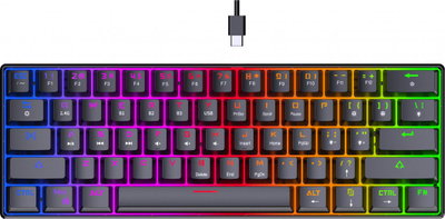 Tastierë Preyon Red All Claw Gateron Red, US, e zezë