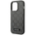 Kapak telefoni Karl Lagerfeld Saffiano Mono Metal Logo, për iPhone 14 Pro Max 6.7", gri