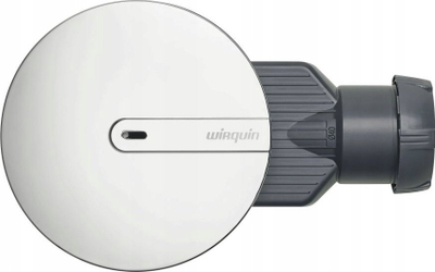 Shkarkues dushi Wirquin Slim Plus, Fi90mm, membran silikoni, krom