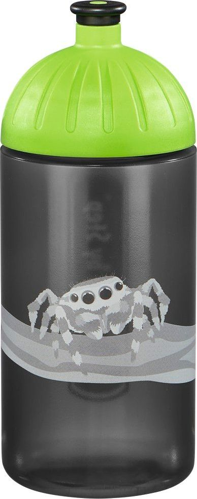Shishe uji për fëmijë Step by Step Jumping Spider, 500 ml, e zezë