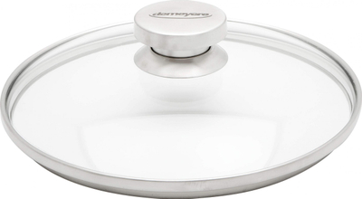 Kapak xhami Demeyere Glass Lid, 24 cm, çelik inox, transparent