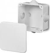 Kuti montuese 76x76x40 IP 44 Elektro-Plast Hermetic, e bardhë