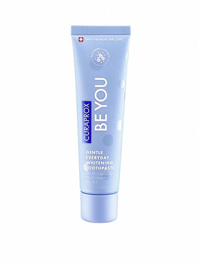 Set furçë elektrike për dhëmbë + pastë zbardhuese 60 ml Curaprox Be You blue kCX185