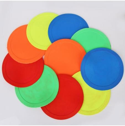 Set disqe loje Maxwel Play Field, 15 cm, 10 copë, shumengjyrëshe