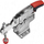 Kapëse horizontale Bessey STC-HH20SB, bazë e sheshtë, rregullim automatik, e kuqe