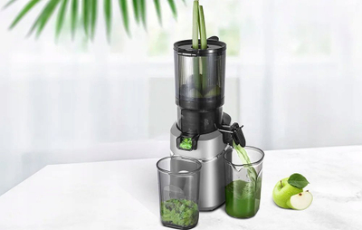 Shtrydhëse lëngjesh AMZCHEF SJ-036-GA, 250 W, gri