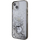 Mbulesë telefoni Karl Lagerfeld Liquid Glitter Choupette, për iPhone 15 Plus 6.7", transparente, me shkëlqim argjendi