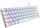 Tastierë ASUS ROG Falchion Ace, NX RED, US, e bardhë