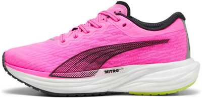 Патики за трчање Puma Deviate Nitro 2 W, за жени, зелено розева