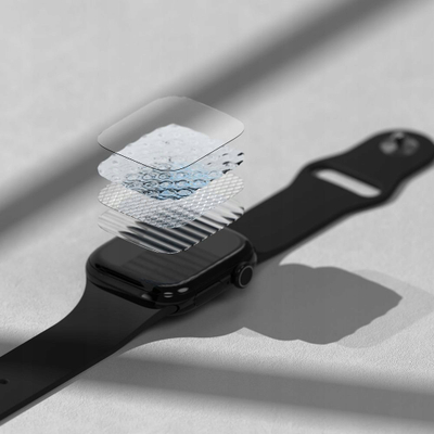 Foli mbrojtëse Ringke Dual Easy Pro, për Apple Watch Series 10 46mm, transparente