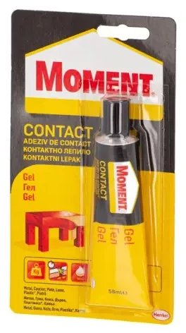 Ngjitës xhel Moment Contact, për t’u përdorur kudo, 58g, transparent