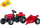 Traktor lodër me pedale Rolly Toys Massey Ferguson me rimorkio, për kalama 2.5 vjeç, i kuq