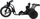 Gokart elektrik për kalamoj Drift Bike 21, 2x12V 10Ah, me drift, i zi