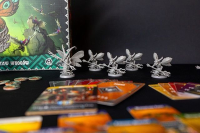 Zgjerim loje tavoline Portal Games Massive Darkness 2 Feyfolk Set of Horns, për Massive Darkness 2, miniatura, shumëngjyrësh