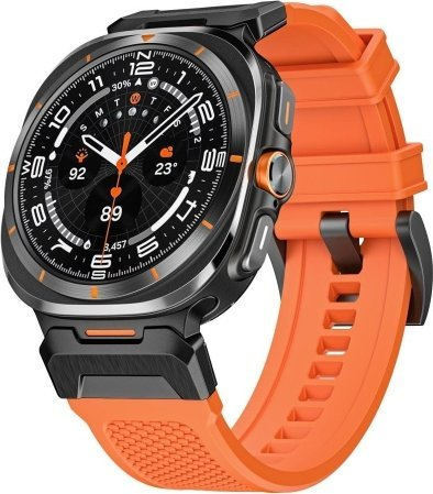 Rrip ore Tech-Protect Delta Pro për Samsung Galaxy Watch Ultra 47mm, TPU, portokalle