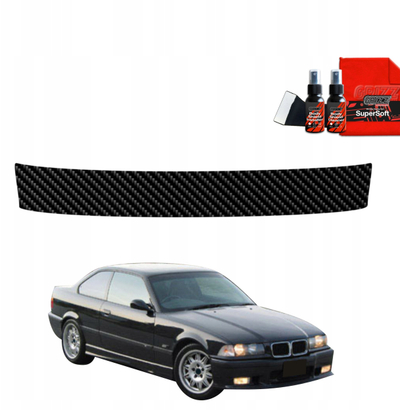 Folie mbrojtëse bagazhi BodyShield BMW 3 E36 Coupe, karbon, 1991-1999, e zezë