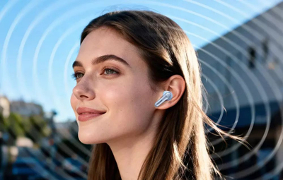 Kufjet EarFun Air Pro 4+ ANC, TWS, Bluetooth 6.0, të kaltra