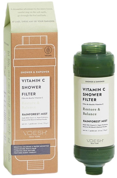 Filtër dushi VOESH Vitamin C Rainforest Mist, deri 110 dushe, aromë freskuese
