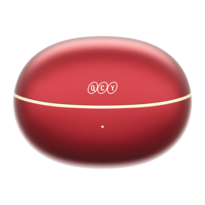 Kufje QCY Crossky C30S, open ear, Bluetooth, të kuqe