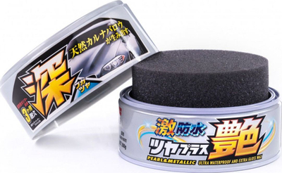 Dyll për makina Soft99 Water Block Wax Gloss, për bojë pearl edhe metalike, transparent
