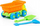 Set lodrash me rërë Polesie Auto Plus 57051, kamion me dump, lopatë edhe grusht, shumëngjyrësh