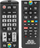 Telekomandë universale SM-1LC për TV Samsung, LED LCD, Smart TV, ngjyrë e zezë