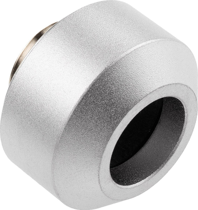 Fiting për hardtube Optimus 12mm, G1/4, argjend satin