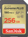 Мемориска картичка СанДиск SDSDXW2-256G-GNCIN, 256GB SDXC, Class 10