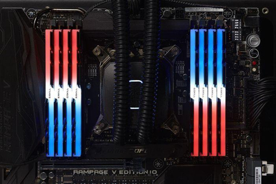 Memorie G.Skill Trident Z RGB, DDR4, 32 GB, 3600 MHz, CL18, F4-3600C18Q-32GTZR
