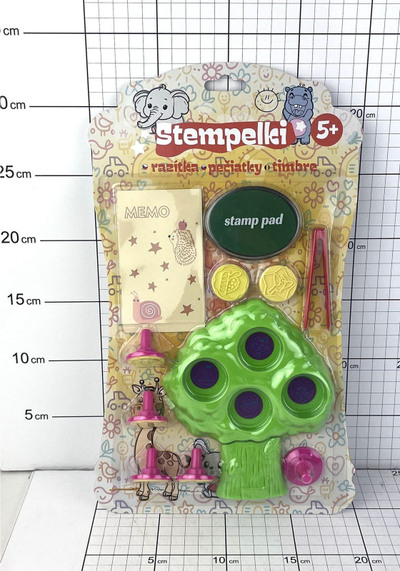 Set vulash Stamp Set Toy, lodër kreative, për fëmijë 3+