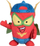 Lodër pelushi SuperThings Kid Fury, 19 cm, për beba 0-6 muaj, shumëngjyrëshe