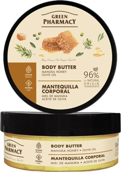 Krem trupi Macrovita Green Pharmacy Body Butter, Manuka Honey dhe vaj ulliri, 200ml