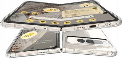 Kapak telefoni Spigen Ultra Hybrid për Google Pixel Fold, transparent, shkon me karikim wireless