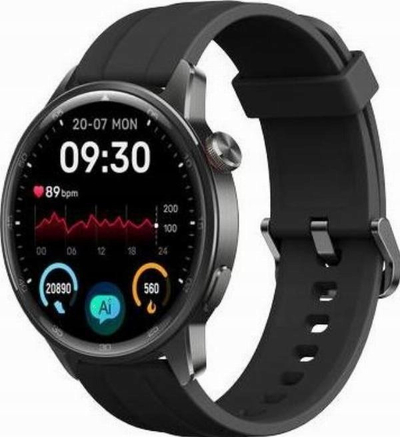 Ora smart Realme Watch S2, 1.43" AMOLED, IP68, e zezë
