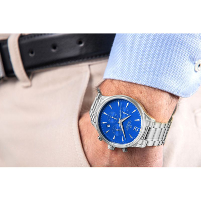 Ora dore Giewont Watch, dizajn elegant, shumëngjyrëshe