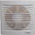 Ventilator aksial Dospel Styl 150 S, Ø150 mm, 280 m³/h, i bardhë