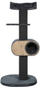 Drapak për mace Zolux WONDERFUL CAT 3, 62.5x63x158 cm, gri