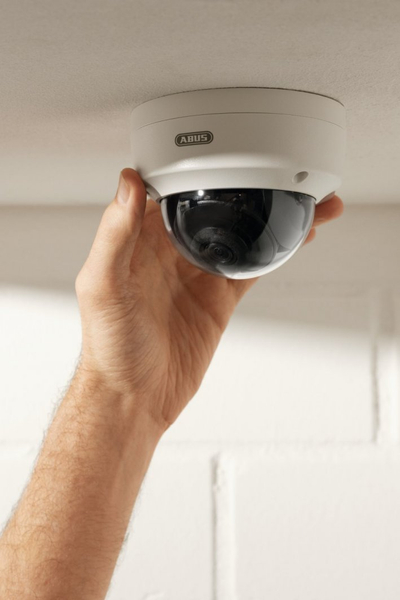 Kamerë IP Abus TVIP42510, dome, Full HD 1080p, e bardhë
